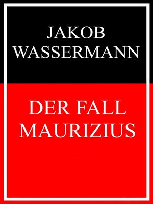 cover image of Der Fall Maurizius